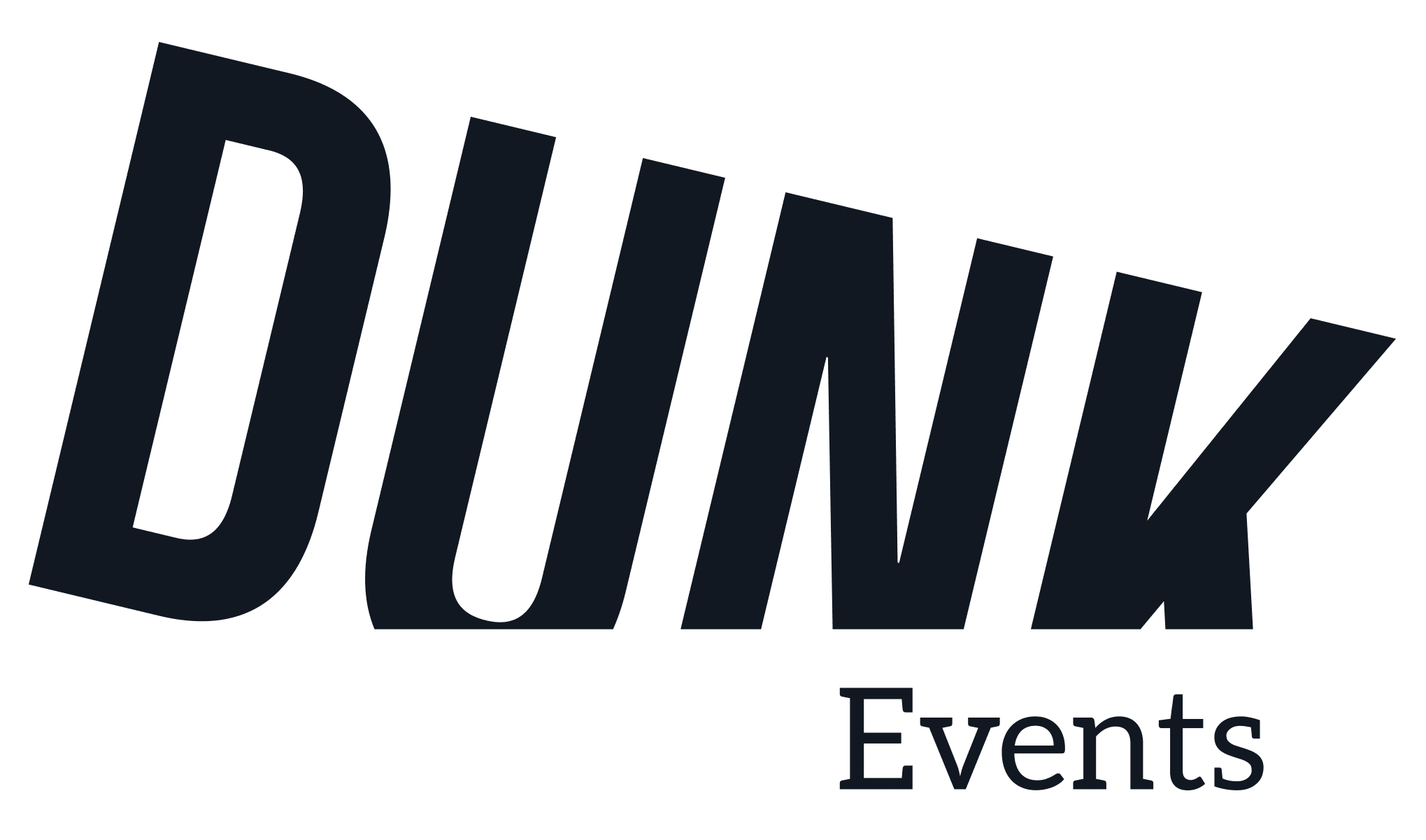 Dunk Events Logo Black